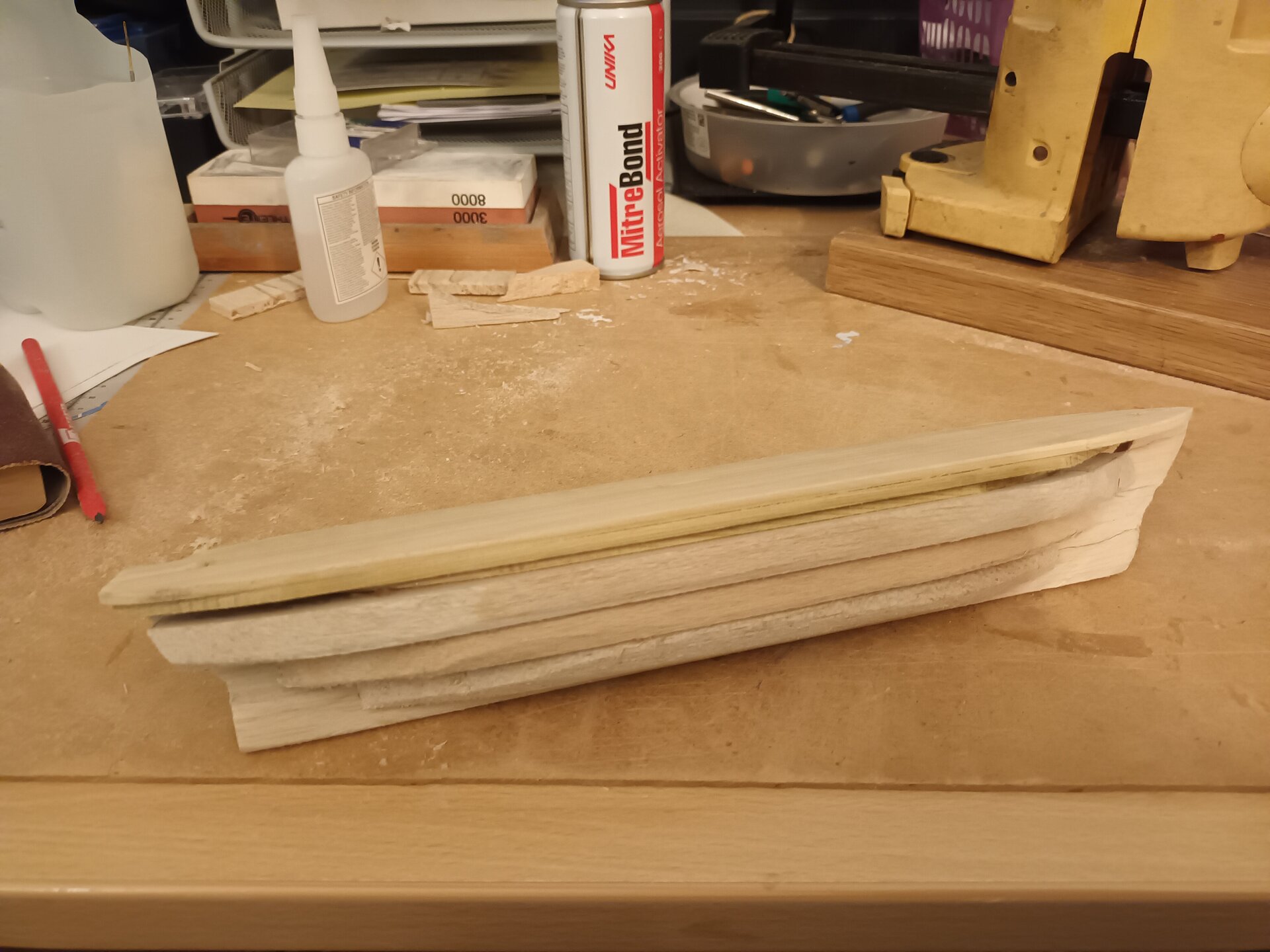 tapering with layers