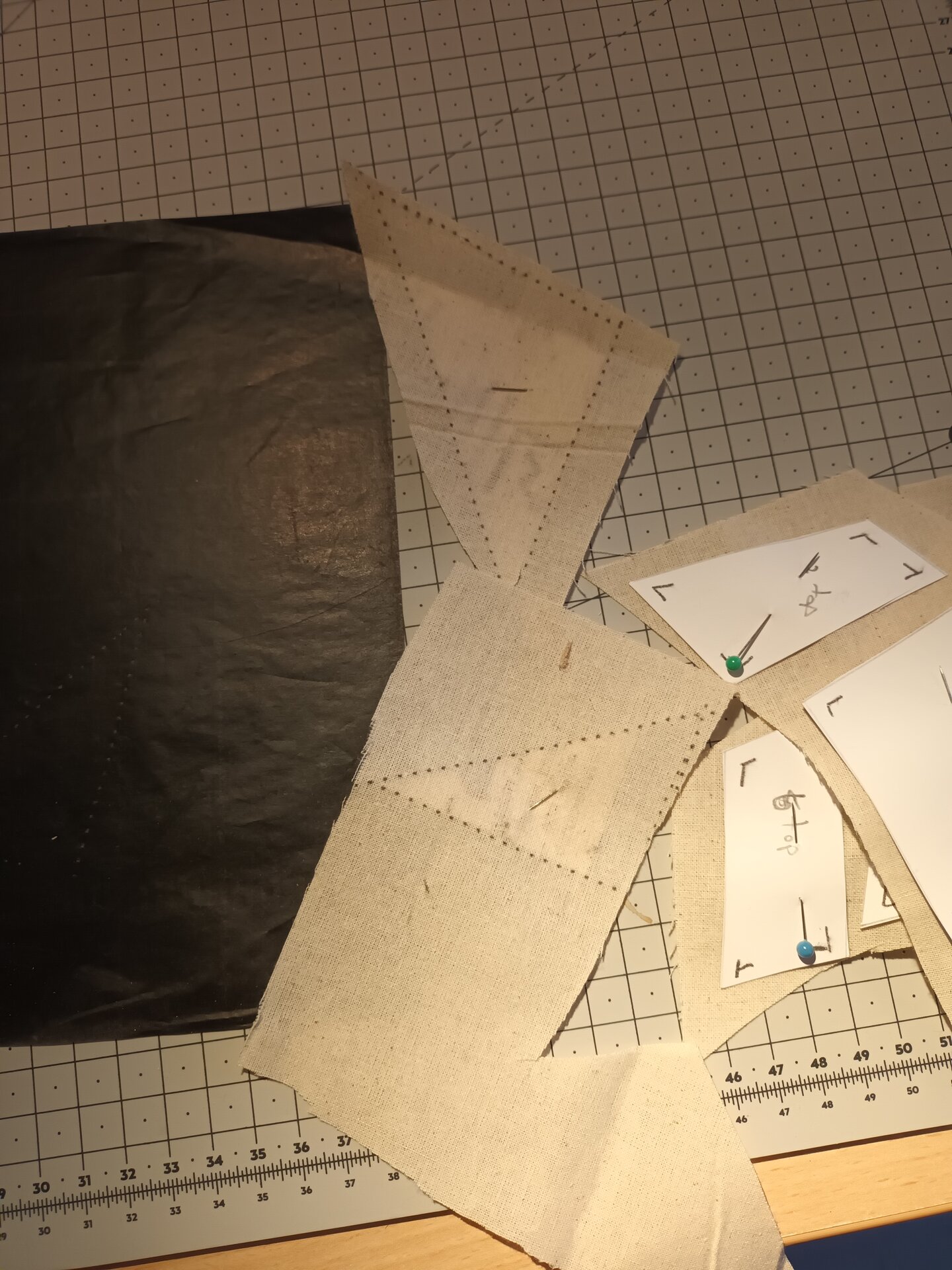 transfer of cutting lines