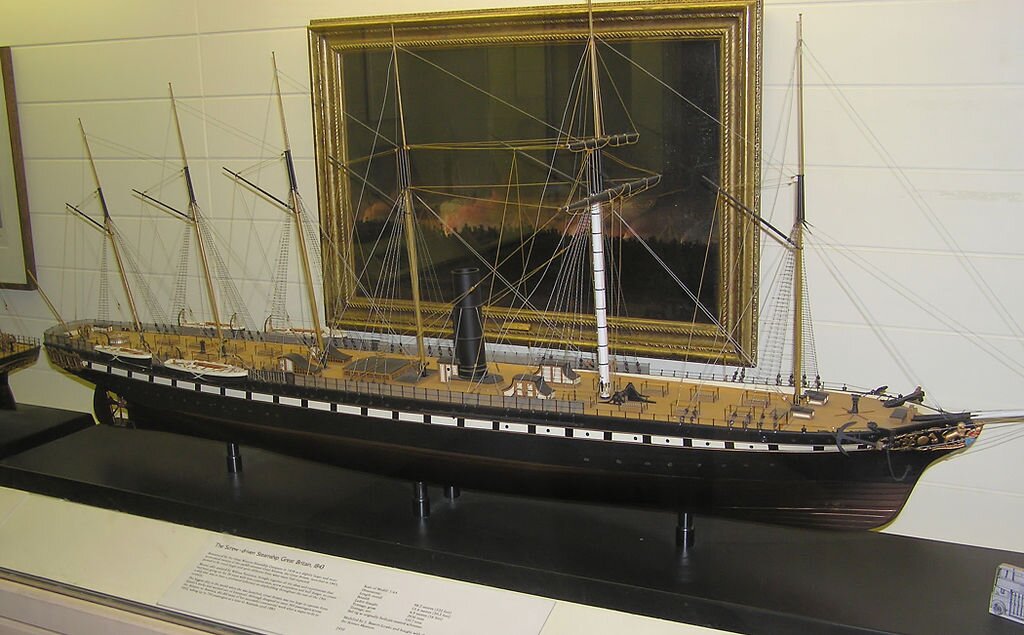 SS Great Britain model