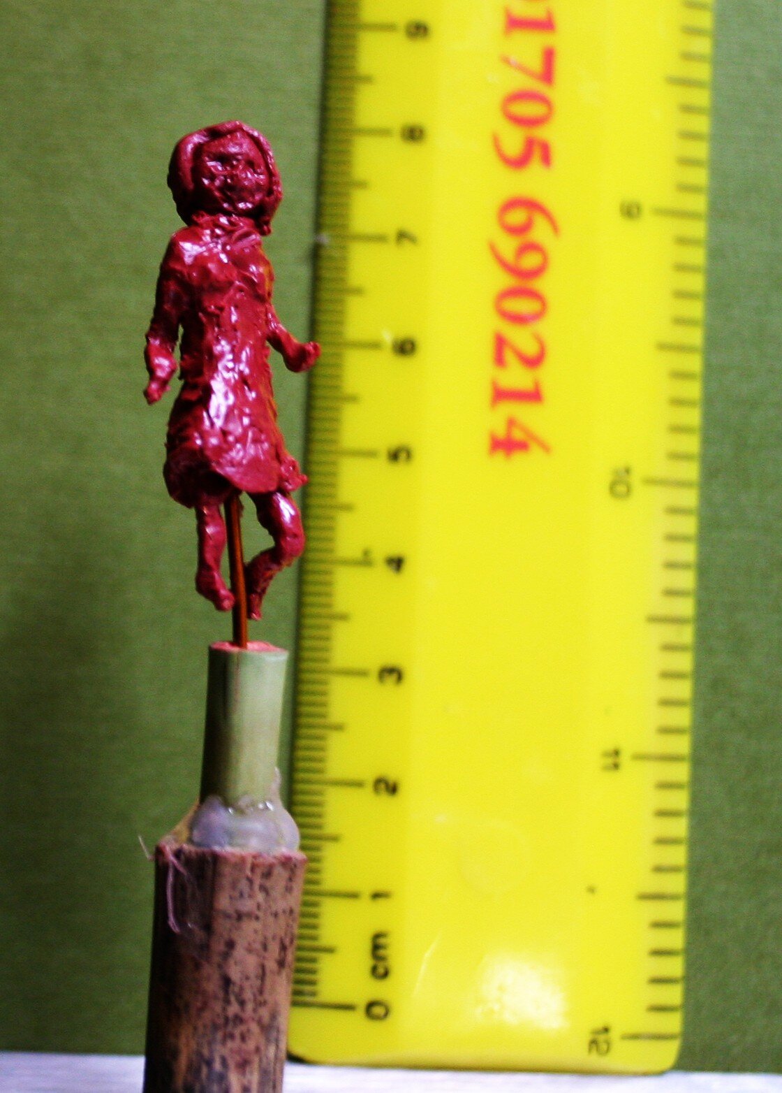 The girl figure taking shape - facial details remain challenging