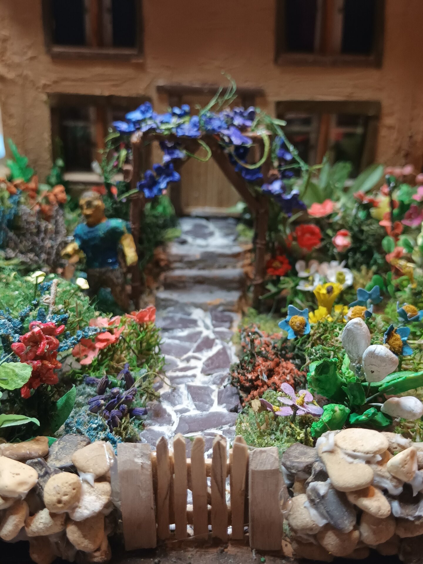 Garden path and steps