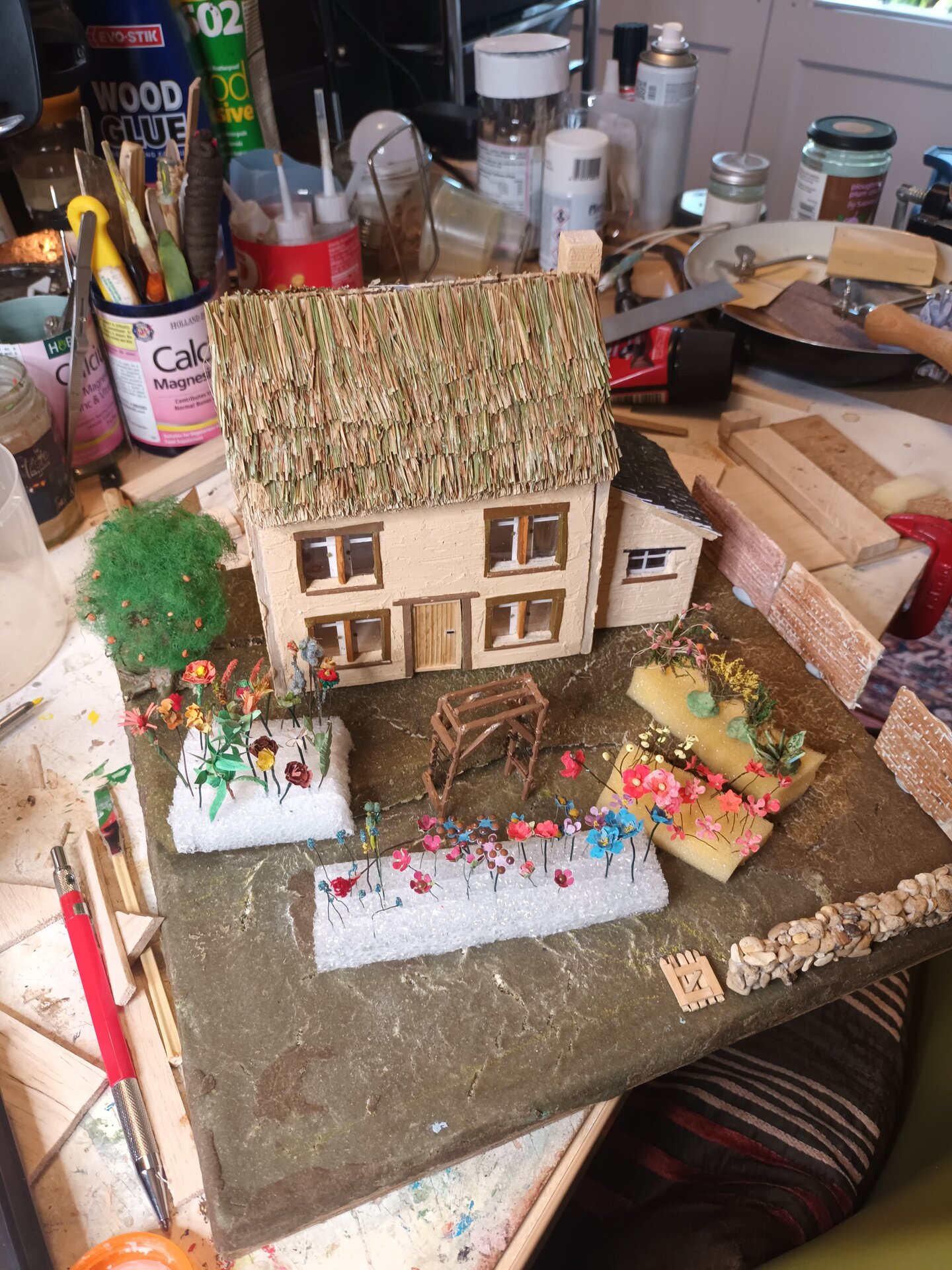 Finished cottage front