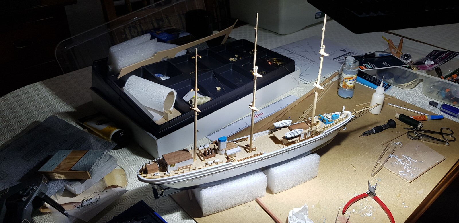 More rigging progress