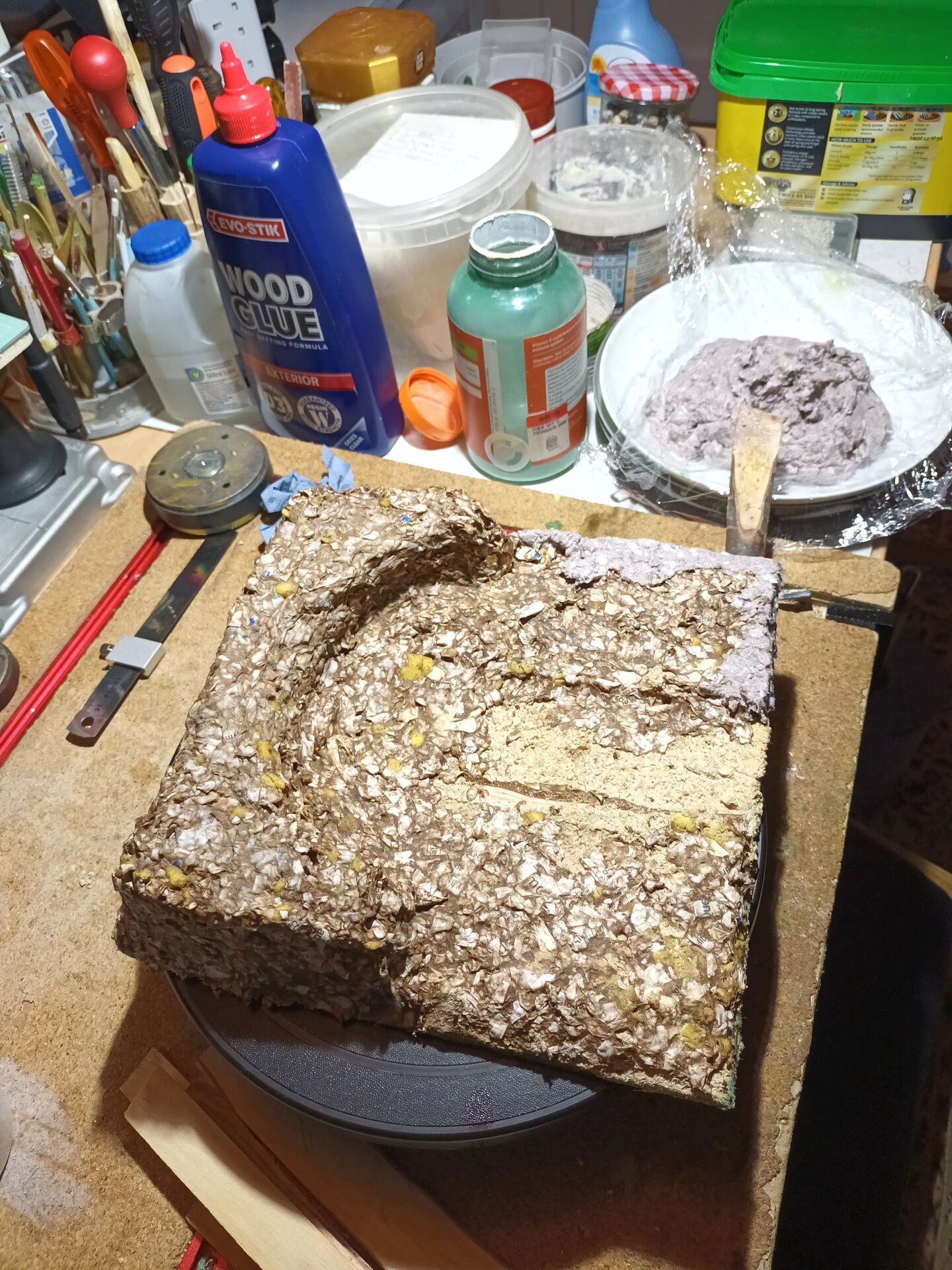 Wooden strip reinforcement