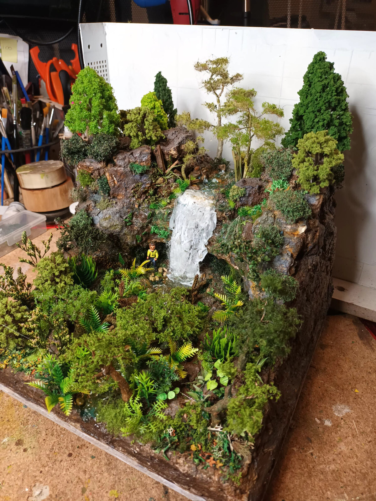 Henrhyd Falls - South Wales Waterfall Diorama - Gallery Image