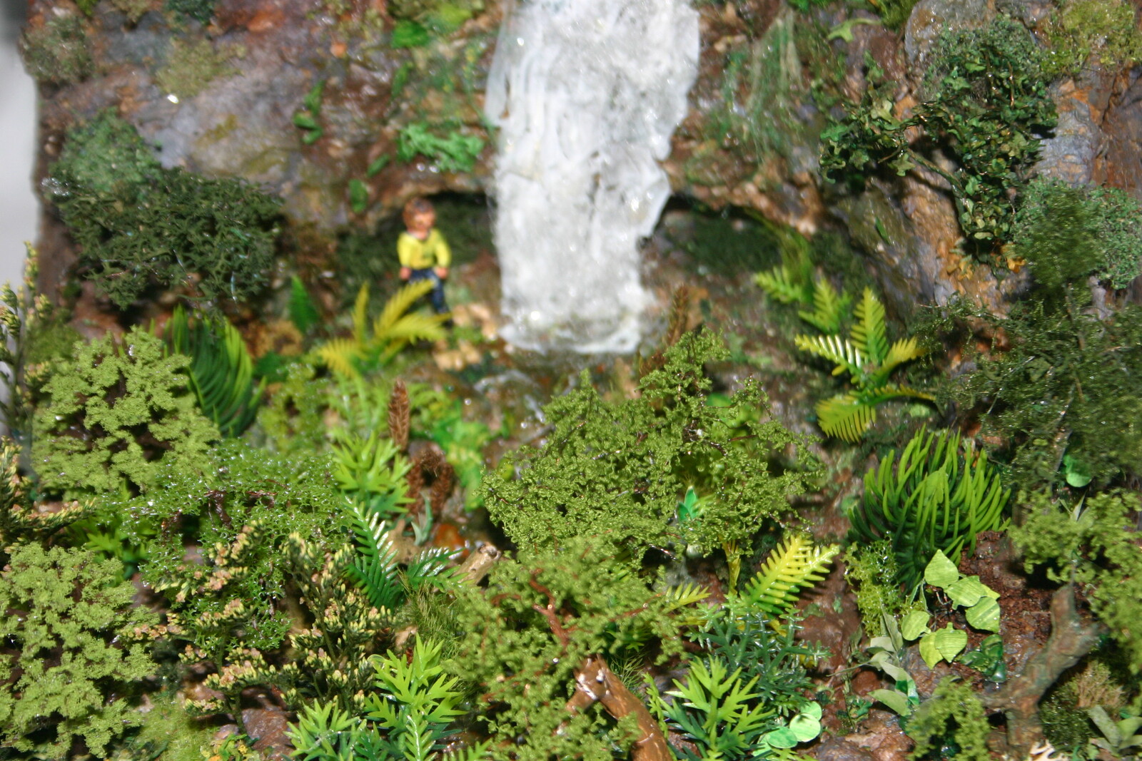 Cliff face texturing