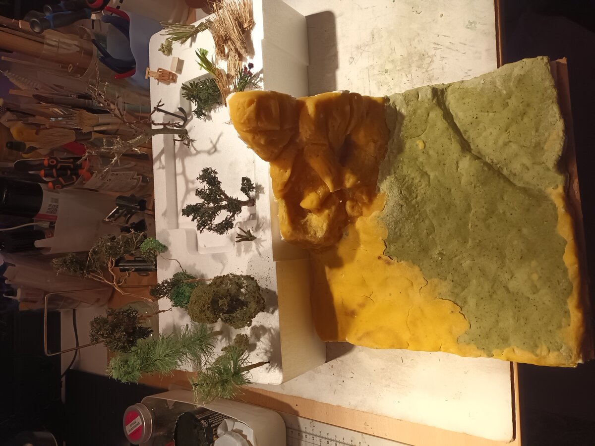 Paste cracking visible