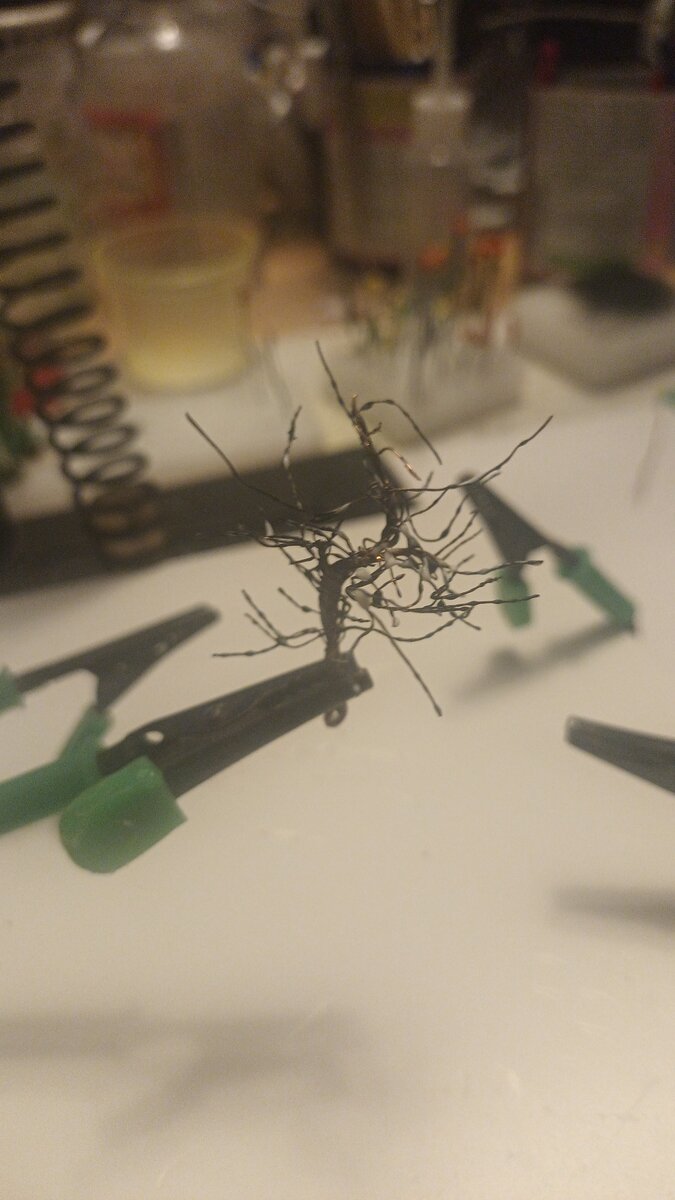 Shrub base construction