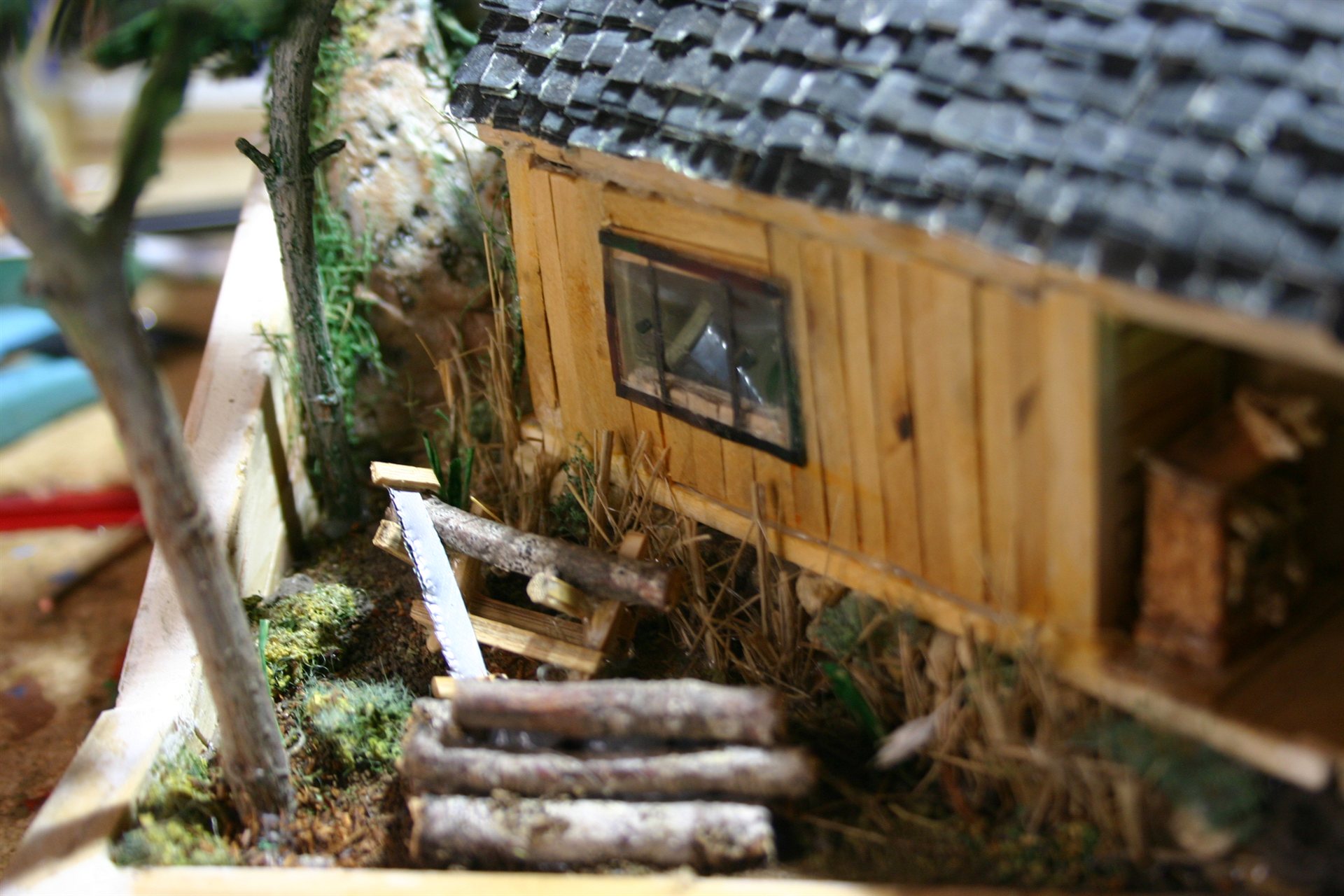 Logging station in context