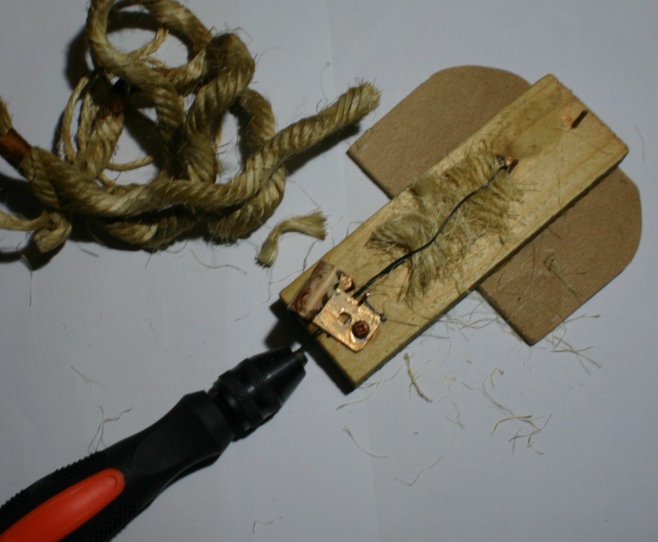 Custom wire-twisting tool