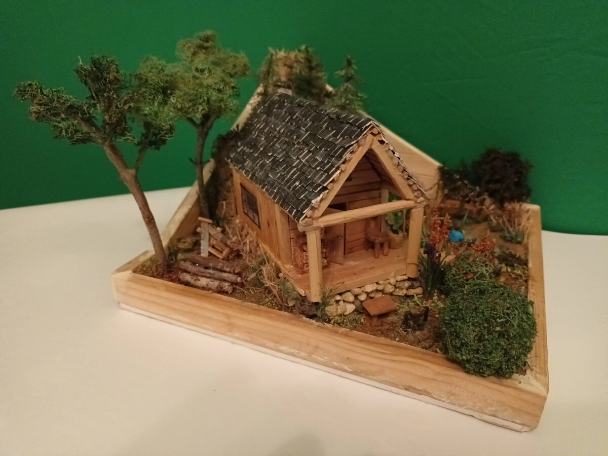 Log Cabin in the Woods