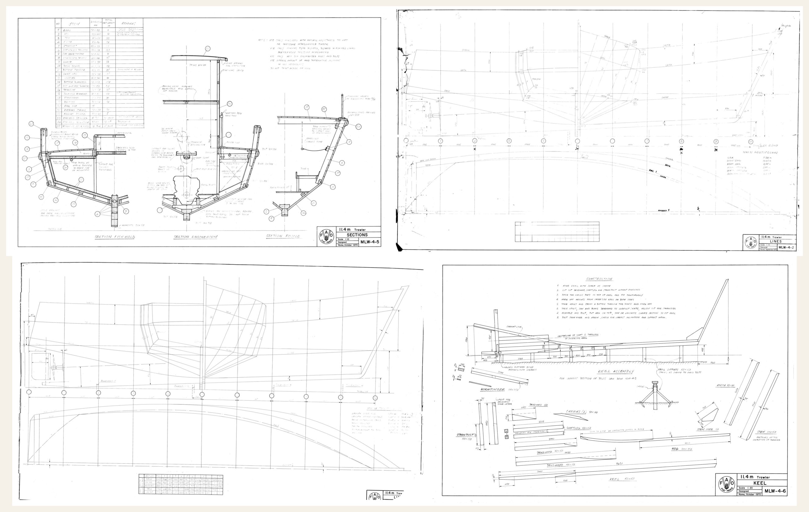 MLM-4 trawler plans - part 2