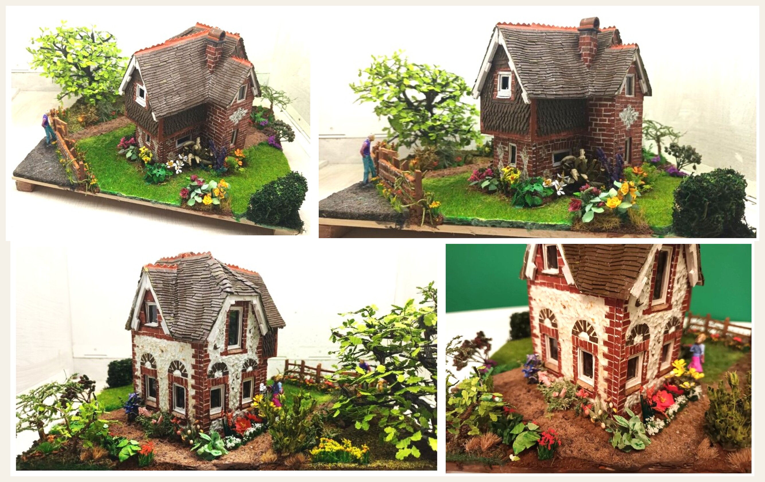 Overall garden perspective