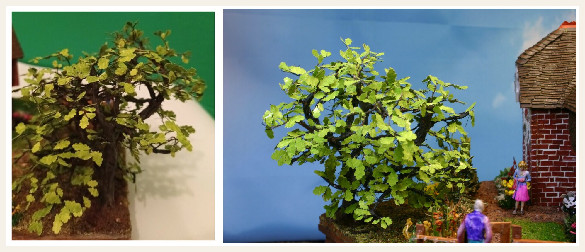 Completed tree in place